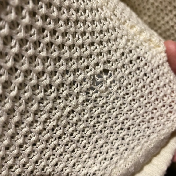 3 for 40 Free People cropped sweater vintage M - Picture 7 of 7